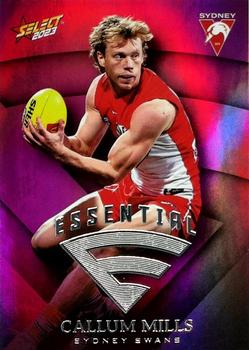 2023 Select AFL Footy Stars - Essentials Starter Pack K Mart Pink #SPK78 Callum Mills Front